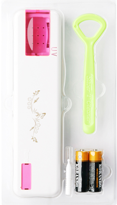 Portable Toothbrush Sterilizer[ Rose] Made in Korea